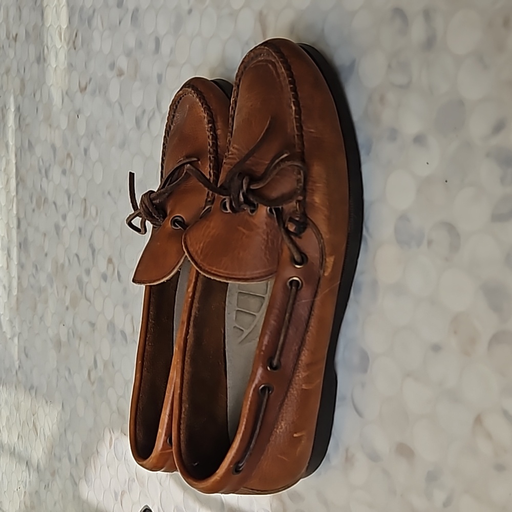 L.L. Bean Leather Boat Shoes